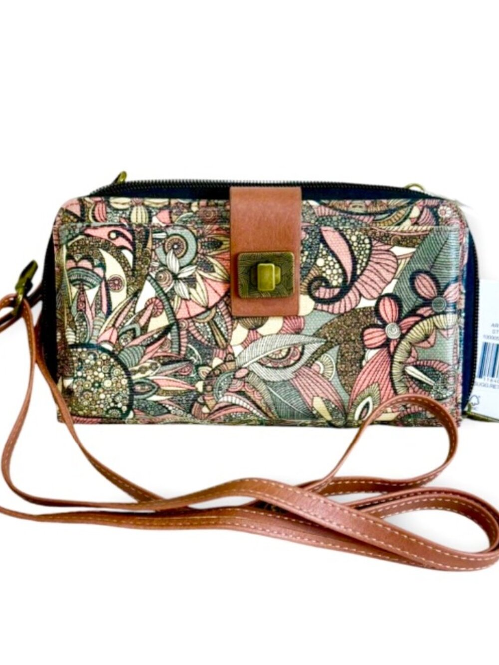 NWT Sakroots Artist Circle Sienna Spirit Desert Large Smartphone Crossbody